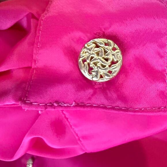 Notations Vintage 80s Hot Pink Button Up Blouse - Picture 3 of 5